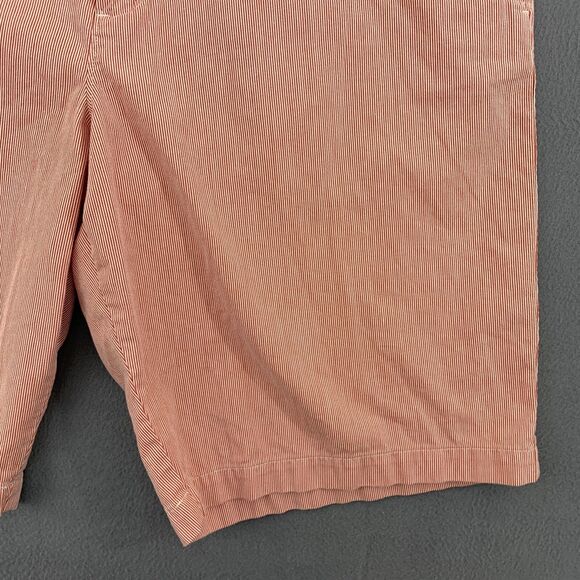 Banana Republic Shorts Mens Size 38 Pin Stripe Flat Front Cotton 11" Inseam - Picture 3 of 16